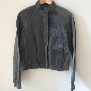 Vintage Theory Metallic Linen Jacket